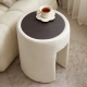 Linspire Tassel Boucle Side Table