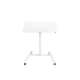 Linspire Islet Height Adjustable Pneumatic Side Table with Castors, White