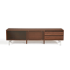 Linspire Ursula Entertainment Unit with Sliding Glass Doors, 1.8m