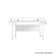 Linspire Rhapsody 2PCS Office Desk Set, 160cm