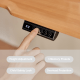 Linspire Lumen Electric Height Adjustable Standing Desk with Riser Stand, 1.4m