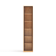 Linspire Ventus Bookshelf with Glass Door, Small