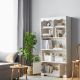 Linspire Renley Bookcase with Storage Cabinet, White