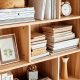 Linspire Noble Bookcase, Natural, 80x29x179cm