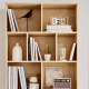 Linspire Noble Bookcase, Natural, 79x30x194cm