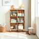 Linspire Horizon Kids 6 Cube Bookshelf, Natural