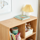 Linspire Horizon Kids 6 Cube Bookshelf, Natural