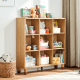 Linspire Horizon Kids 9 Cube Bookshelf, Natural