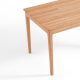 Linspire Ventus Solid Wood Dining Table, Natural