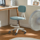 Linspire Hygge Office Chair with Foot Rest, Teal