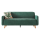 Linspire Zenith 3 Seater Sofa, Emerald Green