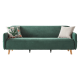 Linspire Zenith 3.5 Seater Sofa, Emerald Green
