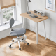 Linspire Hygge Office Chair with Foot Rest, Grey