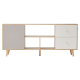 Linspire Juniper Sideboard, Grey & White & Natural