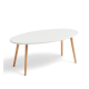 Linspire Juniper Coffee Table, Natural & White