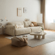 Linspire Serenity 4-Seater Sofa, Sand White