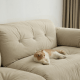 Linspire Serenity 4-Seater Sofa, Sand White