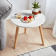 Linspire Juniper Side Table, Small, Natural & White