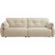 Linspire Serenity 3 Seater Sofa, Sand White
