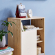 Linspire Juniper Storage Cabinet, Grey, White & Natural