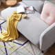 Linspire Flux 2-Seater Sofa with Sidetable, Left Armrest, Mist