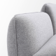 Linspire Flux 2-Seater Sofa with Sidetable, Left Armrest, Mist