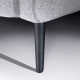 Linspire Flux 2-Seater Sofa with Sidetable, Right Armrest, Mist