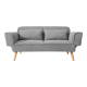 Linspire Fusion 2-Seater Sofa Bed, Grey