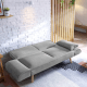 Linspire Fusion 2-Seater Sofa Bed, Grey