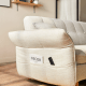 Linspire Monet 3 Seater Sofa Bed, Cream White