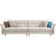 Linspire Monet 4 Seater Sofa, Cream White