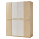 Linspire Evelyn Wardrobe , Natural & White