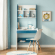 Linspire Sprout Kids Desk with Storage Shelf, Blue