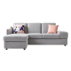 Linspire Hera 3 Seater Sofa Bed with Storage and Ottoman, Right