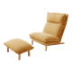 Linspire Saffron Lounge Chair, Yellow