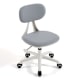 Linspire Slate Study Desk & Chair Set , Grey & White & Yellow