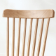 Linspire Ventus Solid Wood Dining Chairs, Natural, Set of 2
