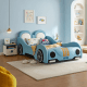 Linspire Herbie Car Styling Kids Small Queen Bed Frame