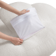 Linspire Lotus Boucle Bean Bag Chair, White