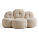 Linspire Lotus Boucle Bean Bag Chair, Apricot