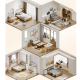 Linspire Don 2-Seater Sofa Bed, Off White