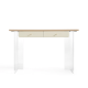 Linspire Wisp Illusion Desk with Transparent Legs