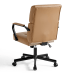 Linspire Noble Office Chair with Armrest, Caramel