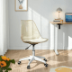 Linspire Wisp Transparent Office Chair, Amber