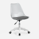 Linspire Wisp Transparent Office Chair, Grey