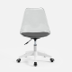 Linspire Wisp Transparent Office Chair, Grey