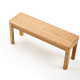 Linspire Sicily Solid Wood Dining Bench