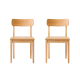 Linspire Sicily Solid Wood Dining Chair, Set of 2