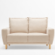 Linspire Essence Loveseat, Beige