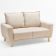 Linspire Essence 2-Seater Sofa, Beige